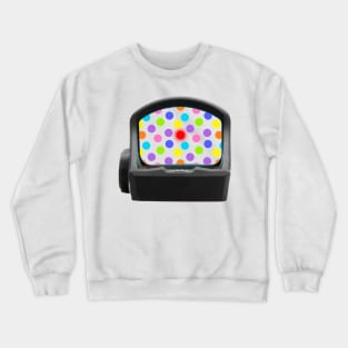 Polka Red Dot without words Crewneck Sweatshirt